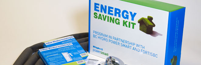 BC Hydro Power Smart Energy Saving Kit